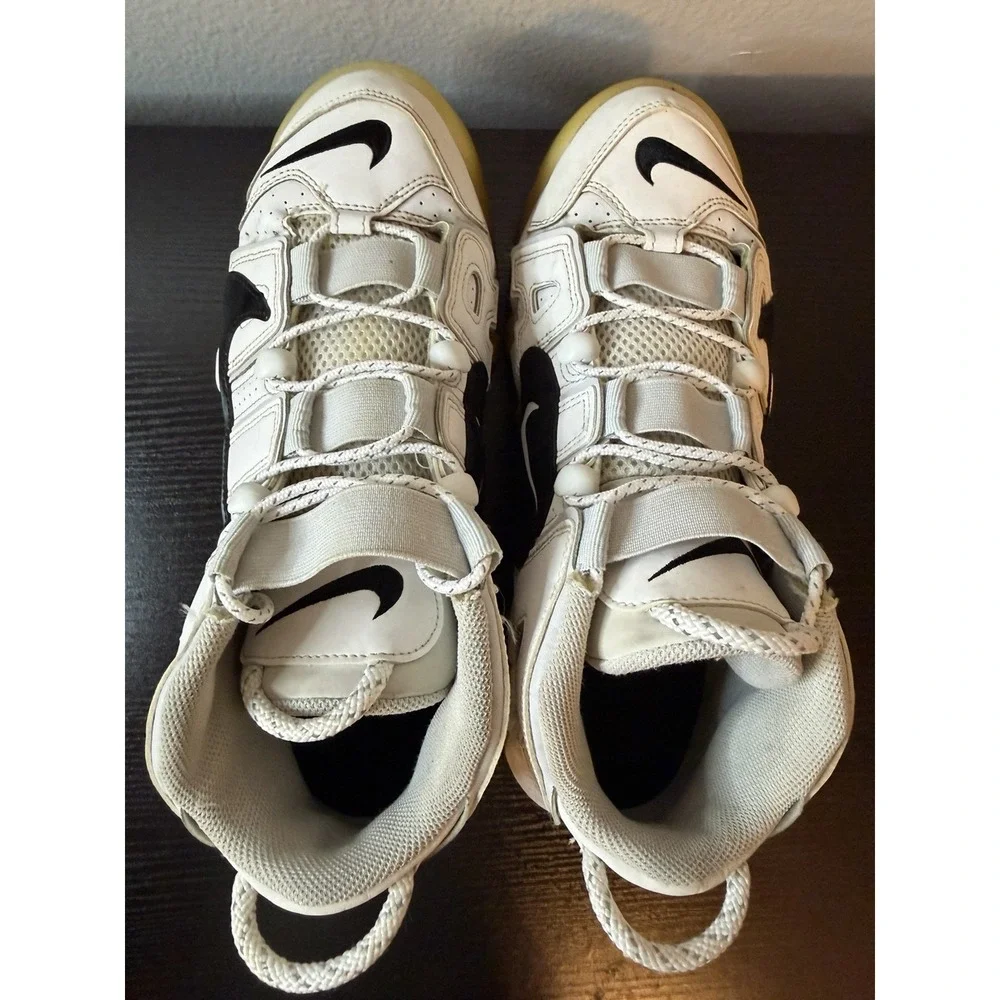 Size 9.5 - Nike Air More Uptempo '96 Copy Paste White Black 2022 Men's Shoes